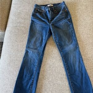 Women's Madewell Blue Jeans